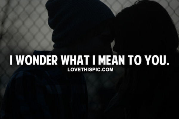 What I Meant To You What I Meant To You