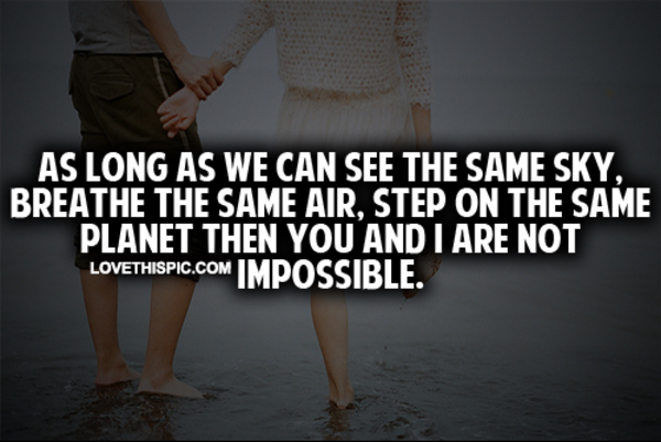 You And I Are Not Impossible