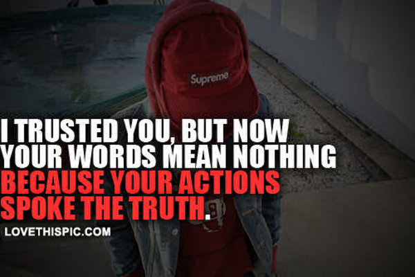 You Lied You Lied